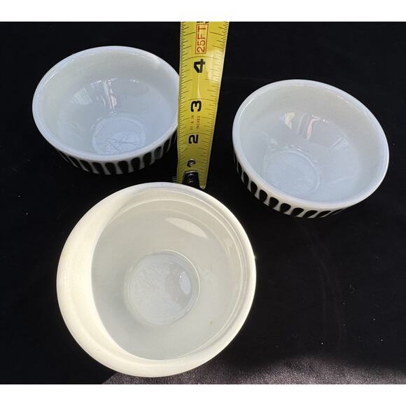 3 JACKSON Custom China Restaurant Ware RADIANT CONDIMENT/ BOWLS VINTAGE -C22 - Picture 11 of 11